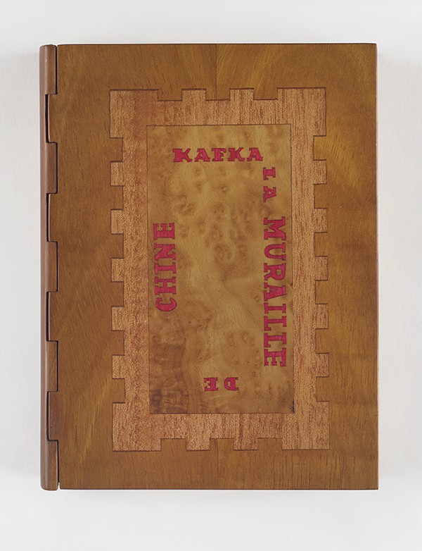 KAFKA Franz La Muraille de Chine Pierre Seghers 1944 édition originale française pur fil reliure à décor de Alain Taral