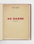 KAFKA Franz Au bagne Cahiers du Sud 1939 édition originale française exemplaire d'André Breton sur Hollande reliure Philippe Fié