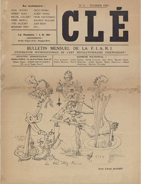 HENEIN Georges Chronique du Château et du Procès in Clé 1939 Collection complète en deux numéros de cette revue éphémère