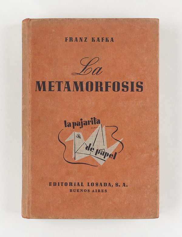 KAFKA Franz La Metamorfosis Editorial Losada 1938 édition original espagnole traduction préface Jorge Luis Borges cartonnage