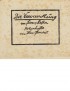 FRONIUS Hans Die Verwandlung v. Franz Kafka 1931 rare suite complète composée de dix gravures originales sur bois
