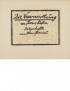 FRONIUS Hans Die Verwandlung v. Franz Kafka 1931 rare suite complète composée de dix gravures originales sur bois
