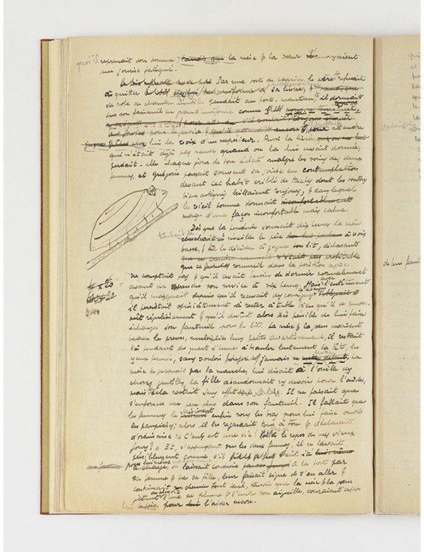 KAFKA Franz La Métamorphose 1928 Manuscrit autographe premier état et état définitif traduction Vialatte