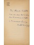 CARROUGES Michel Kafka contre Kafka Plon 1962 édition originale envoi autographe signé de l’auteur à Alexandre Vialatte