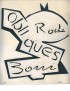 REVUE. Obliques. Kafka vélin Ivoire d’Arches grand papier empreinte d’écriture et grafisculpture de Maurice Roche et Paolo Boni 