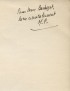 KAFKA Franz L’Épée Giration 1939 édition originale française constituée par le tiré à part de la revue Giration envoi autographe