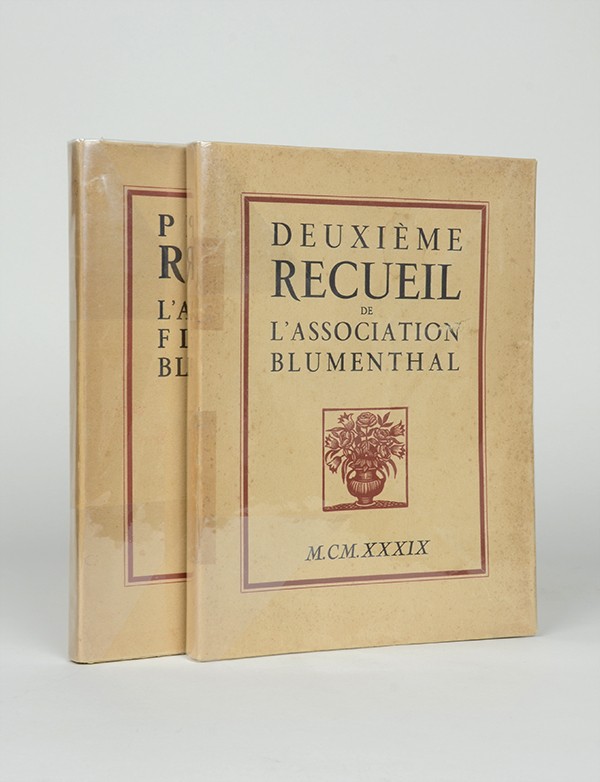 KAFKA Franz La Muraille de Chine Deuxième Recueil de l’Association Florence Blumenthal 1939 édition pré-originale française