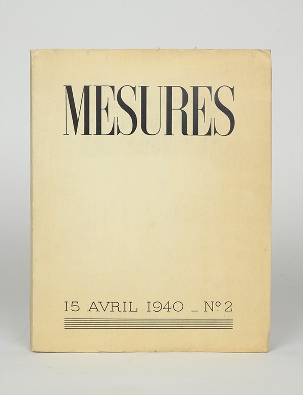 KAFKA Franz Lettres sur l’éducation des enfants Mesures 1940 édition pré-originale Hollande van Gelder grand papier