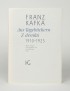 ROUČKA Pavel KAFKA Franz Aus Tagebüchern Z deníků 1910-1923 Internationale Graphik 1987 8 lithographies originales signées