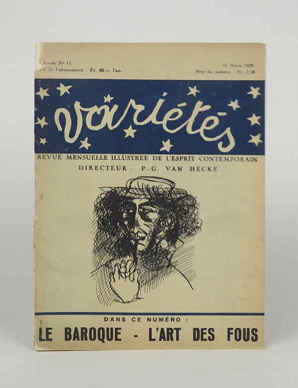 KAFKA Franz Fragments inédits du Journal in Variétés 1929 édition pré-originale française