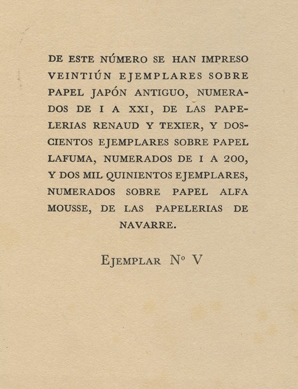 KAFKA Franz La Sentencia in Imán 1931 pré-originale en espagnol exemplaire sur Japon antique des papeteries Renaud et Texier