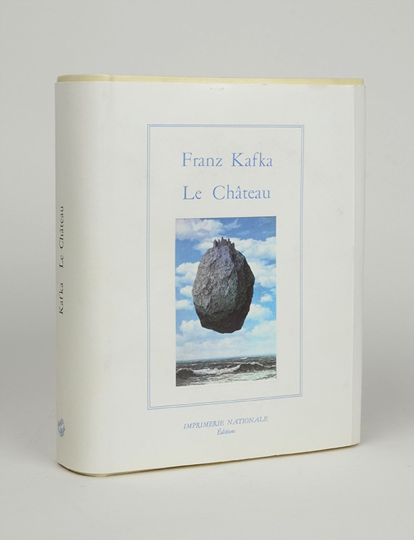 KAFKA Franz Le Château Imprimerie Nationale La Salamandre 1996 traduction Bernard Lortholary Rivoli pur chiffon reliure parchemi