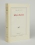 PINGAUD Bernard Adieu Kafka Gallimard 1989 édition originale vélin pur chiffon de Rives Arjomari-Prioux grand papier
