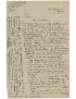 ADAMOV Arthur Lettre autographe signée à propos de l’Introduction à la lecture de Kafka 1946