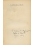 Franz Kafka a Praha. Vzpomínky, úvahy, dokumenty Vladimír Zikes 1947 édition originale envoi autographe à Alexandre Vialatte