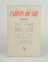 KAFKA Franz Le Soutier in Cahiers du Sud 1945 pré-originale française