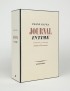 KAFKA Franz Journal intime Grasset 1945 édition originale française vélin pur fil et envoi emboîtage Julie Nadot