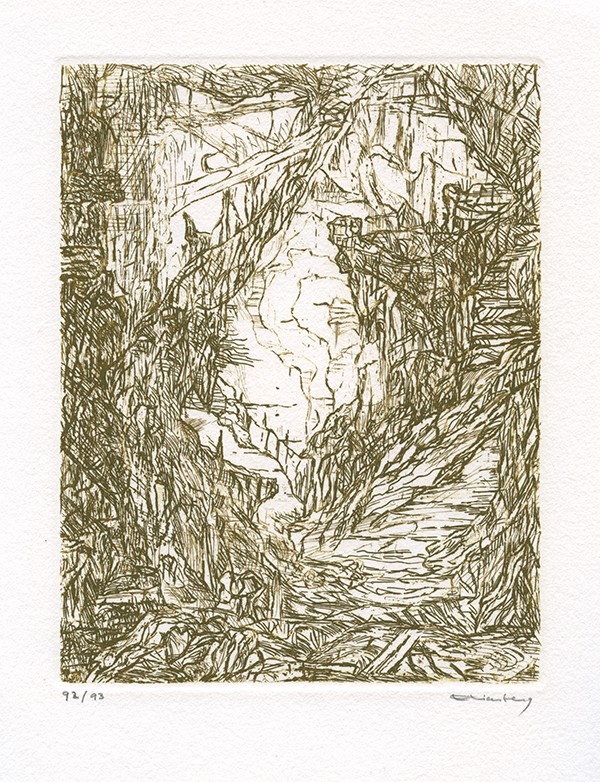 ELIASBERG Paul KAFKA Franz Beim Bau der Chinesischen Mauer Ettan Press 1975 Édition illustrée de 5 gravures originales signées