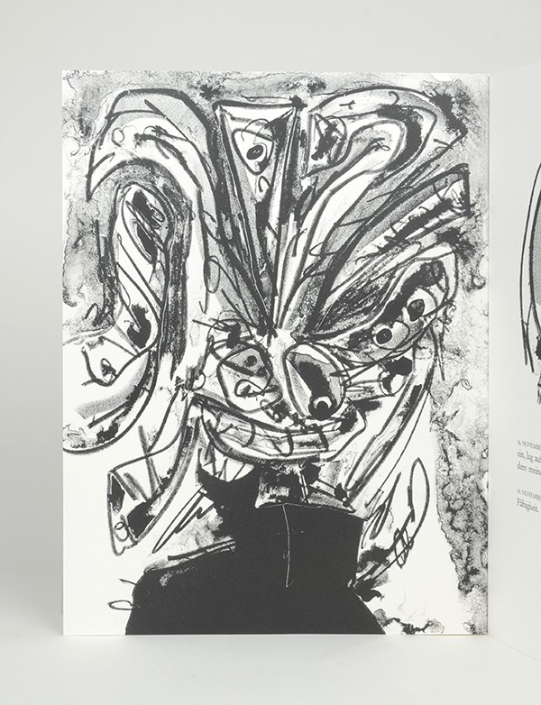 SAURA Antonio KAFKA Franz Tagebücher Manus Presse 1988 Édition illustrée de 69 lithographies en noir d’Antonio Saura