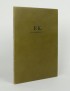 NAUMANN Hermann KAFKA Franz Betrachtung Verlag Philipp Reclam 1986 édition illustrée lithographie originale signée