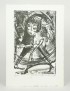 NAUMANN Hermann KAFKA Franz Betrachtung Verlag Philipp Reclam 1986 édition illustrée lithographie originale signée