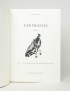 BRUNNER Hansjürg KAFKA Franz Der Prozess Schaer Verlag 1969 Édition illustrée de luxe avec une linogravure originale signée 