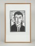 SANTOS Antonio La Métamorphose 1993 Linogravure originale, justifiée et signée par l’artiste