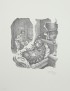 BARTNING Carl Otto Franz Kafka 1969 1976 9 lithographies offset numérotées et signées