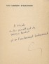 PEREC Georges Un cabinet d'amateur Balland L'instant romanesque 1979 édition originale envoi autographe signé à Nicole Doukhan