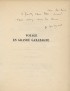 MICHAUX Henri Voyage en grande Garabagne Gallimard Métamorphoses 1936 édition originale sur alfa mousse envoi autographe signé à