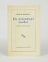 BECKETT Samuel En attendant Godot Editions de Minuit 1952 édition originale sur papier d'édition