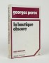 PEREC Georges La Boutique obscure 124 rêves Denoël Gonthier 1974 envoi autographe signé à Guy Dumur