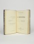 HUYSMANS Joris-Karl À rebours G. Charpentier et Cie 1884 édition originale reliure au dos décoré signée Vladimir Tchékéroul