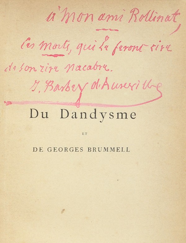 BARBEY D'AUREVILLY (Jules)