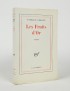 SARRAUTE Nathalie Les Fruits d'or Gallimard 1963 édition originale vélin pur fil seul grand papier broché