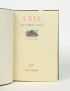 CAMUS Albert L'Été Gallimard Les Essais 1954 édition originale vélin de Hollande