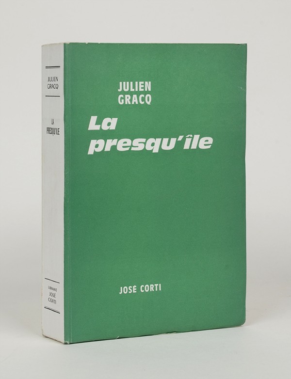 GRACQ Julien La Presqu'île José Corti 1947 édition originale vergé d'Arches grand papier broché