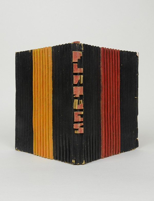 BETTENCOURT Pierre Flaques exemplaire unique de ce recueil poétique reliure artisanale de l'éditeur envoi autographe signé