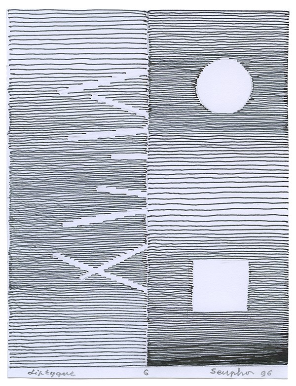 SEUPHOR Michel Un siècle de libertés Hazan 1996 édition originale Rives dessin original signé envoi à Thessa Herold