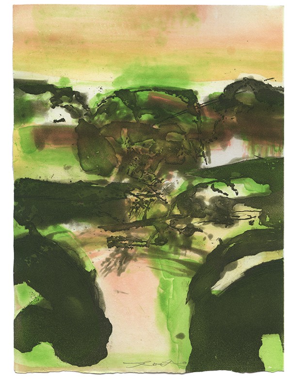 Zao WOU-KI  JACCOTTET Philippe Beauregard Maeght éditeur Argile 1981  édition originale illustrée de 5 lithographies originales 