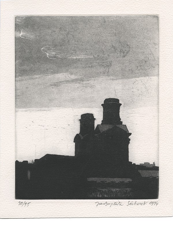 SÉCHERET Jean-Baptiste BONET Juan Manuel La Ronde des jours Les Iles Fortunées 1994 gravure originale signée