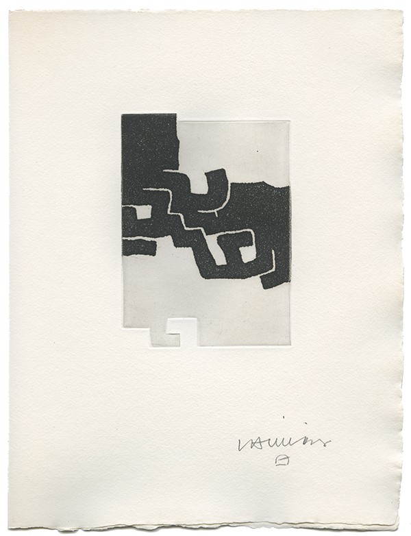 CHILLIDA RACINE Charles Le Sujet est la clairière de son corps Maeght 1975 édition originale illustrée 4 eaux fortes originales 