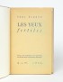 ELUARD Paul Les Yeux fertiles GLM 1936 édition en partie originale illustrée par Picasso reliure à décor en box à plats rapporté