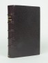 FLAUBERT Gustave Trois contes Charpentier 1877 édition originale sur Hollande grand papier reliure en plein maroquin triplée de 
