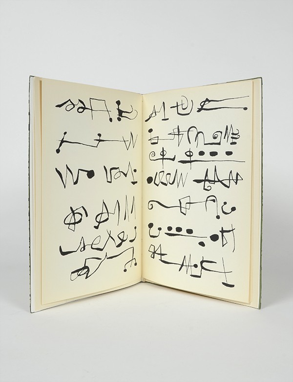 MIRÓ Joan CHAR René A la santé du serpent GLM Guy Lévis Mano 1954 édition originale sur vélin 26 dessins de Joan Miró reproduits