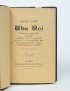 JARRY Alfred Ubu roi Mercure de France 1896 édition originale envoi autographe signé à Frédéric-Auguste Cazals relié par Laporte