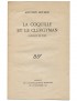 ARTAUD Antonin La Coquille et le Clergyman Nouvelle Revue Française novembre 1927 édition originale rare tiré à part