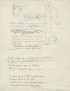 COCTEAU Jean L'Ange pris manuscrit autographe dessins originaux ratures et corrections
