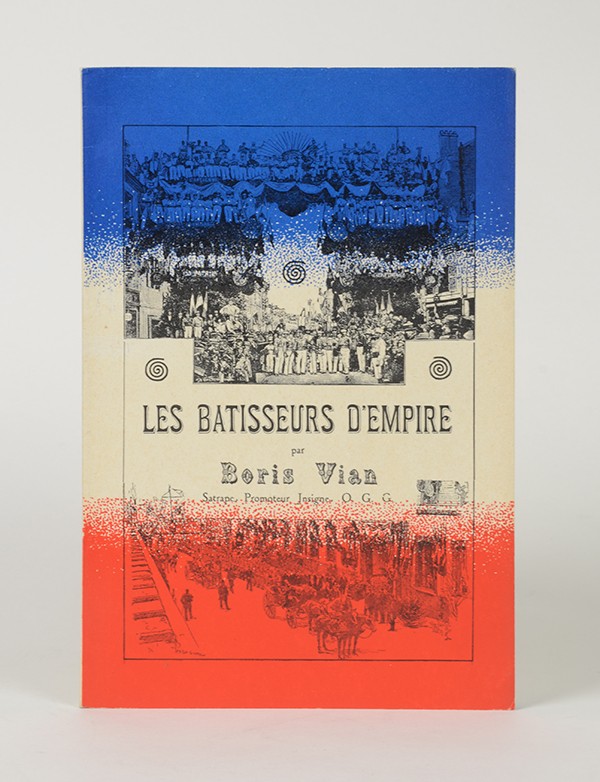 VIAN Boris Les Bâtisseurs d'Empire Collège de pataphysique 1959 édition originale papier de Décharge Grise sans Colle 22 kilos