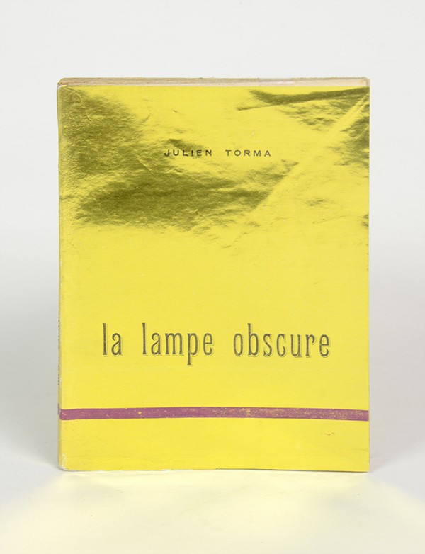 PEILLET Emmanuel TORMA Julien La Lampe obscure Pérou 1920 édition originale papier vergé d'Ingres broché belle couverture cuivre